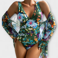 Linnea - Conjunto de fato de banho de verão