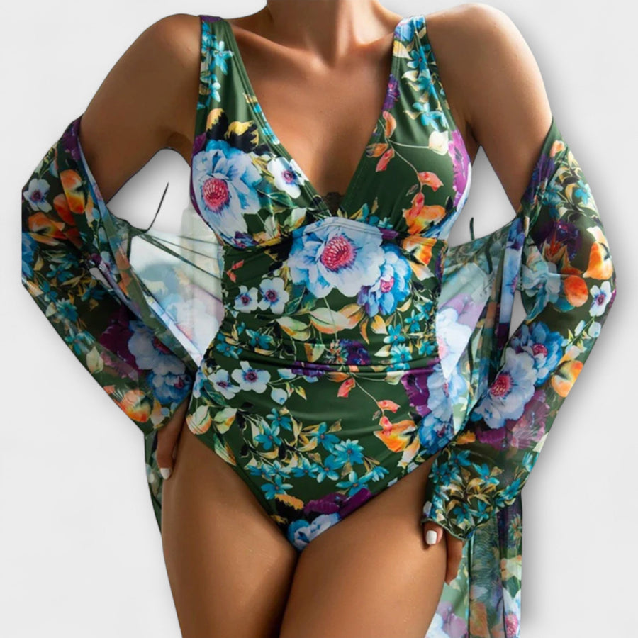 Linnea - Conjunto de fato de banho de verão