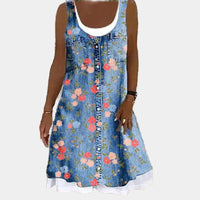 Vestido de Jeans Macio e Elegante