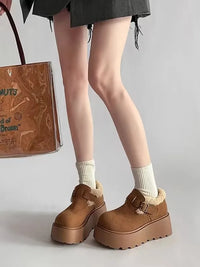 Elisa |Botas com plataforma elegante para o inverno com um toque moderno