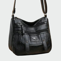 Elegante mala de couro