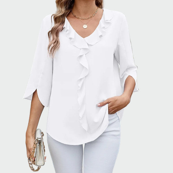 Blusa confortável, elegante e versátil