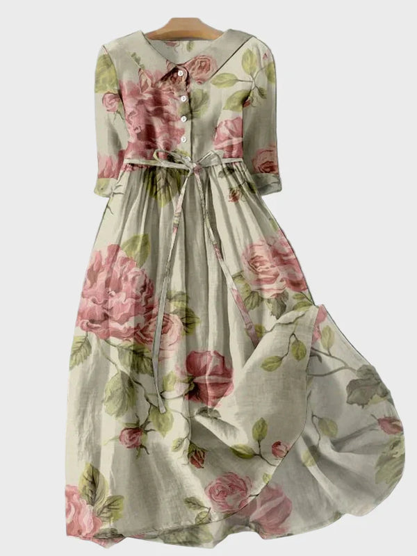 Vestido Romântico Floral