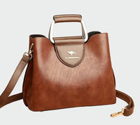 Bolsa de couro atemporal