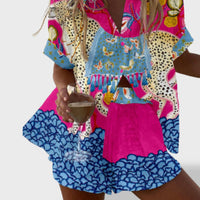 Norellia™ | Conjunto curto de linho leve e versátil para o verão