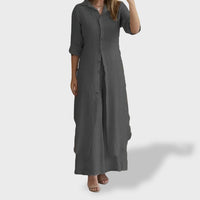 Vivenne | Conjunto de duas peças de linho de luxo