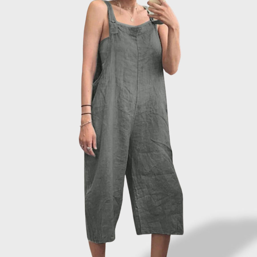 Mariana™ | Macacão Elegante de Linho de Verão