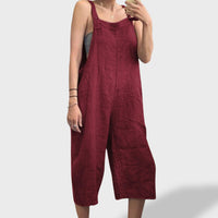 Mariana™ | Macacão Elegante de Linho de Verão