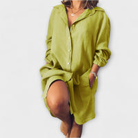 Raquel - Blusa de linho casual