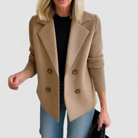 Marta™ | Casaco Elegante Com Mangas em Malha