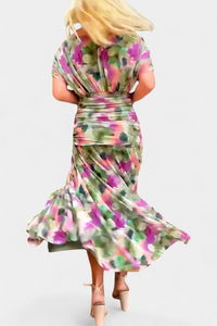 Luana® | Vestido elegante com decote em V