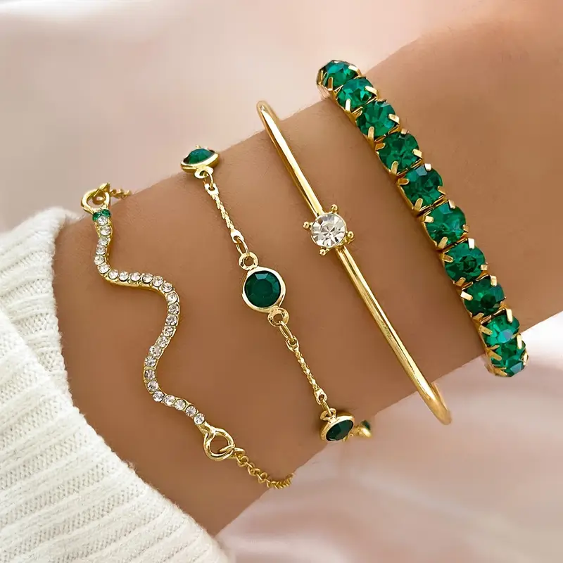 Esmerald | Pulseiras Vintage Verdes