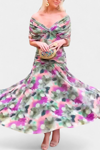 Luana® | Vestido elegante com decote em V