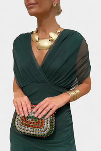 Luana® | Vestido elegante com decote em V