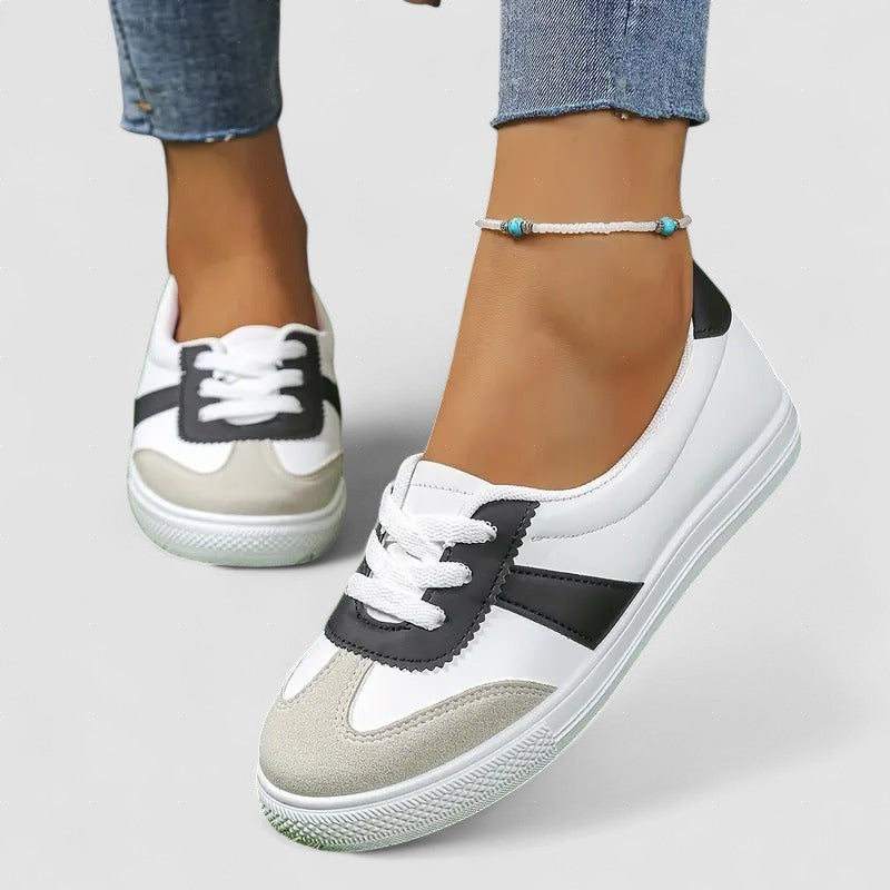 Hortênsia | Sapatilhas Ortopédicas de Couro ⏐ Edição Premium