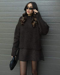 Lara | Conjunto de Malha para o Outono