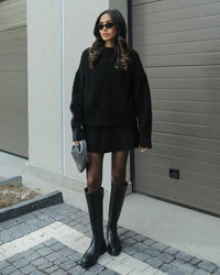 Lara | Conjunto de Malha para o Outono