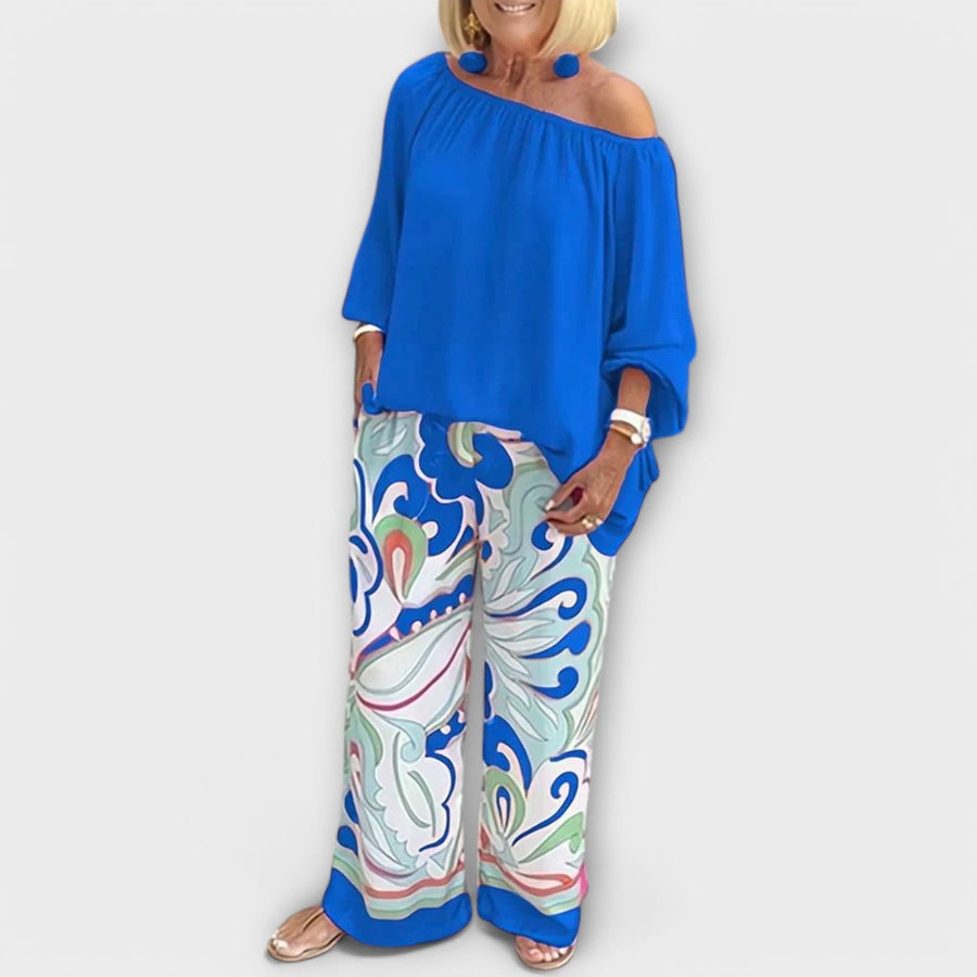 Yesenia - Conjunto casual de duas peças