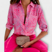 Clara - Blusa com Gola Clássica