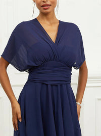 Helena | Vestido Helena Midi Formal com Decote em V